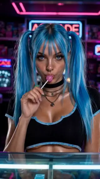 Horny at the Arcade episode 1 thumbnail